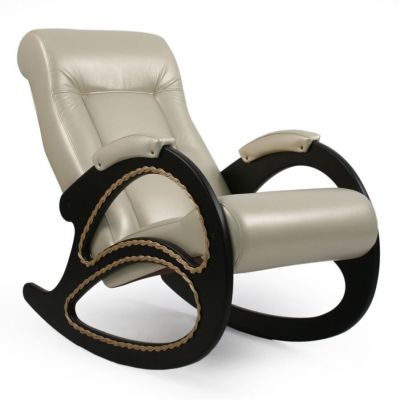 Кресло-качалка Комфорт (мод.4/Or.Perlam-106) Жемчужный