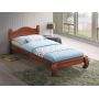 Кровать односпальная Саманта (90х200/цвет Dominic Oak)