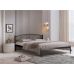 Кровать двуспальная Флоренция (140х200/металлическое основание / Черный)