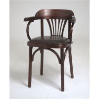 Комплект из 2-х стульев Венский мягкий (темный тон, экокожа коричневая)