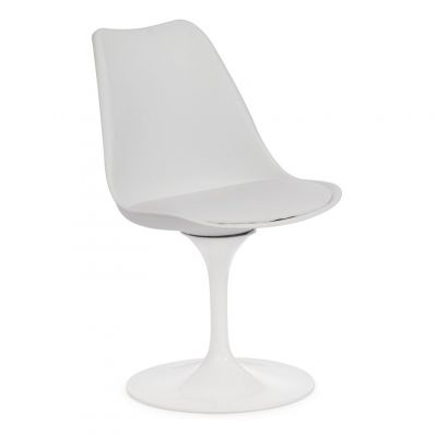 Стул TULIP FASHION CHAIR (mod.109) белый / белый