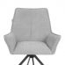 Кресло Murano/Мурано опора 360, велюр/букле (HYP), светло-серый
