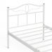 Кровать LUCY (mod. 9305) металл, 90*200 см (Single bed), White (белый)