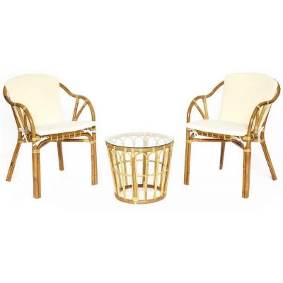 Комплект террасный Akira/Акира /с подушкой/ скин ротан эко, натуральный