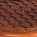 Столик кофейный Andrea ротанг, D60х50см, Pecan Washed (античн. орех)