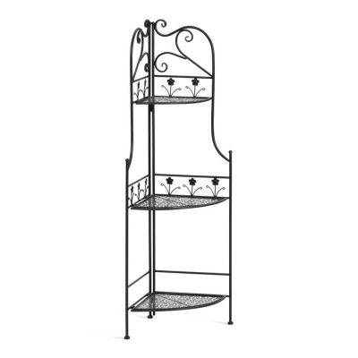 Этажерка угловая Secret de Maison Селин/Celine металл, черный