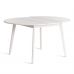 Стол обеденный Svelto/Свелто ЛДСП, опора-массив березы, белый /белый
