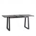 Стол Maltido/Малтидо ЛДСП/HPL/металл, гранит тёмный/чёрный
