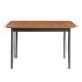 Стол Соната Люкс/ Sonata Lux table, 120х75х75 см массив сосны, антик /графит