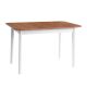 Стол Соната Люкс раздвижной/Sonata Lux extension table массив сосны, антик/белый