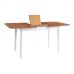 Стол Соната Люкс раздвижной/Sonata Lux extension table массив сосны, антик/белый