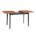 Стол Соната Люкс раздвижной/Sonata Lux extension table массив сосны, антик/чёрный