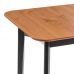 Стол Соната Люкс раздвижной/Sonata Lux extension table массив сосны, антик/чёрный