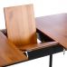 Стол Соната Люкс раздвижной/Sonata Lux extension table массив сосны, антик/чёрный