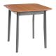 Стол Соната Люкс/ Sonata Lux table, 75х75х75 см массив сосны, антик /графит
