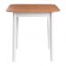 Стол Соната Люкс/ Sonata Lux table, 75х75х75 см массив сосны, антик/белый