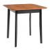 Стол Соната Люкс/ Sonata Lux table, 75х75х75 см массив сосны, антик/чёрный