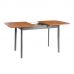 Стол Соната Люкс раздвижной/Sonata Lux extension table массив сосны, антик /графит