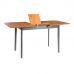 Стол Соната Люкс раздвижной/Sonata Lux extension table массив сосны, антик /графит