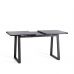 Стол Maltido/Малтидо ЛДСП/HPL/металл, мрамор чёрный/чёрный