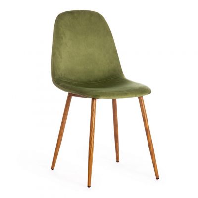 Стул BREEZE (mod. 4724) Green (зеленый)/ натуральный