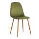 Стул BREEZE (mod. 4724) Green (зеленый)/ натуральный