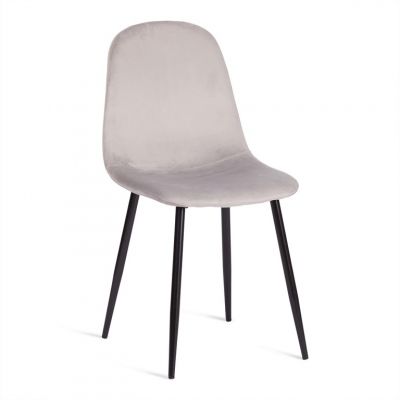 Стул BREEZE (mod. 4724) Light grey (светло-серый) HLR14 / черный