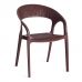 Кресло TINTO (mod. PC59) пластик, Brown (коричневый)