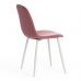 Стул BREEZE (mod. 4724) Coral (коралловый) HLR44 / белый