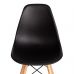 Стул CINDY (EAMES) (mod. 1801) дерево бук/пластик, Black (черный)