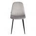 Стул BREEZE (mod. JSC-58) Велюр/металл, grey (серый) HLR 19 / черный