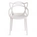 Стул Cat Chair (mod. 028) пластик, белый (White C0057)