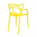 Стул Cat Chair (mod. 028) пластик, желтый (Yellow Y-01)