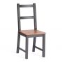 Стул Соната / Sonata chair массив сосны, антик /графит