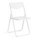 Стул складной FOLDER (mod. 3016) металл/пластик, white (белый)